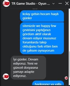  We Happy Few (Türkçe yama (İSTEK))