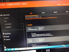 B450 TOMAHAWK MAX RYZEN 5 4650G APU BİOS