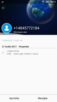 Arapça WhatsApp Code mesajı 