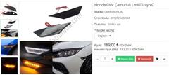 2017 Honda Civic hatchback artık resmi