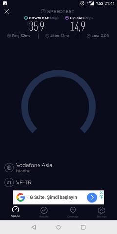  Oneplus 5t Vodafone 4,5g sorunu