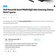  ★★★ Samsung Galaxy Note7 Ana Konu ★★★