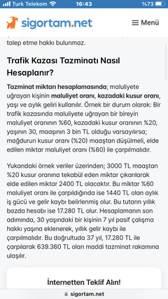 Trafik Kazası Adli Süreç ve Tazminat Soru İşareti