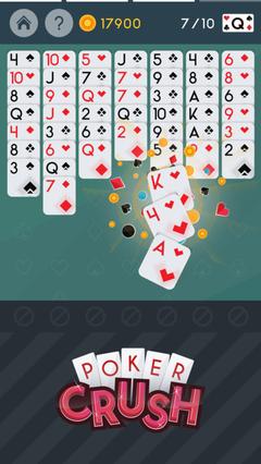 Yerli Yapım Okey Poker Solitaire Crush Appstore'da