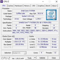  i7-8700K, i7-8700, i5-8600K, i5-8400, i3-8350K ve i3-8100 Testler[Testler, Sıcaklık ve Güç Tüketim Değerleri]