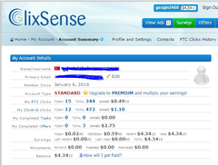  Clixsense ile internetten para kazanmak ister misiniz? Tamam güvenli, net kazanç.