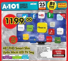  SEG 48'' 48SNB6240 FHD Smart Slim Led Televizyon Hk.