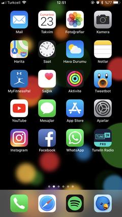 iPhone X’e Özel Yeni Bokeh Hareketli Wallpaper iPhone 7 Plus’da Aktif - iOS 11.1.2