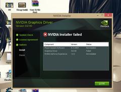  NVIDIA Installation failed[YARDIM]