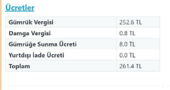  TÜM GÜMRÜK PROBLEMLERİ, PTT UPS DHL TNT FEDEX AMEREX USPS CHINA POST ATATÜRK HAVALİMANI TOPKAPI