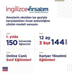 Esas Holding'ten Ücretsiz İngilizce Fırsatım