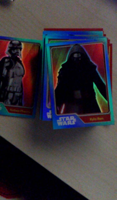  Star Wars koleksiyon kartları