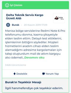 DELTA SERVİS BÜYÜK KARGO VURGUNU