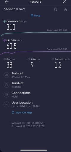 TÜRKİYE 4G/5G HIZ TESTİ HARİTASI