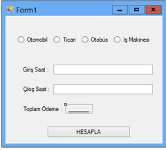  Visual basic / Ödev / Yardım ?