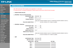  TP-LINK TD-W8968 Wireless Sorunu