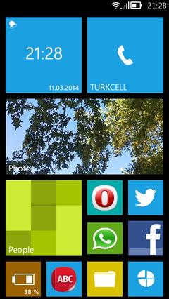 Symbian Belle - WP8 Launcher : Eight v3.2.2