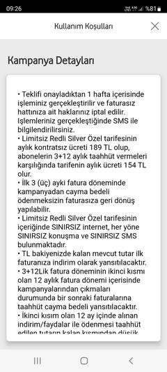 Limitsiz Redli (Silver, Elite, Ekstra) tarifelerine artık Faturasız kullanıcılar da geçebiliyor!