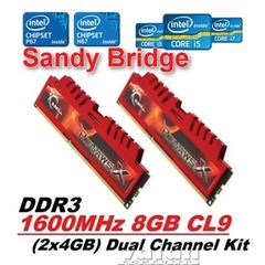  G.Skill 16GB (2X8GB) Ripjaws DDR3 1600Mhz CL9 Dual Kit Ram (F3-1600C9D-16GXM)