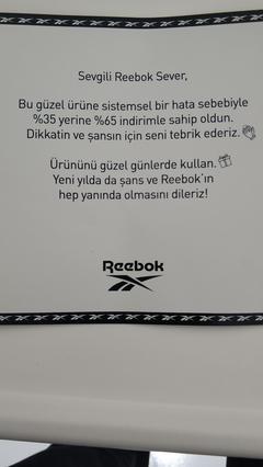 REEBOOK WEB SİTESİNE ÖZEL %35 İNDİRİM 100 TL YE AYAKKABI KAÇIRMAYIN