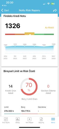 Bu güne özel ücretsiz findeks raporu alma