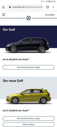 VW GOLF 8 ANA KONU