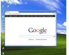 google penceresi kucuk aciliyor