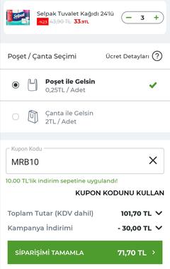 İstegelsin Süper Salı + 30 + 25 İndirim + 25 Worldpuan