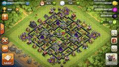  110 lvl TH9 savunması full köy