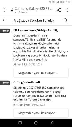 N11 ve Samsung Türkiye Tarafından Bir Mağduriyet Hikayesi