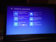 Windows klavye düzeni seçin uyarısı