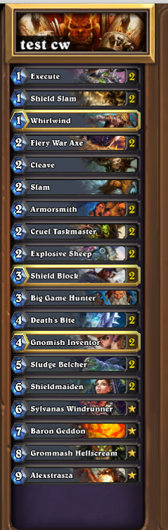  Warrior Deckleriniz/Stratejileriniz