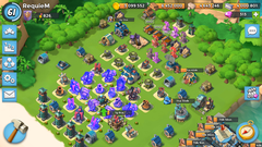  SATILIK 61. SEVİYE BOOM BEACH HESABI + KALE SAVAŞI ve CLASH for DAWN