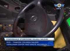  Fenerbahçe Orobüsüne Silahlı saldırı