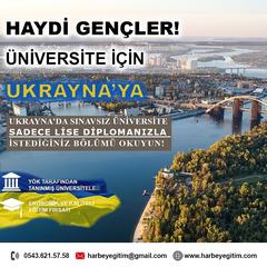 Ukrayna'da sınavsız eğitim imkanı