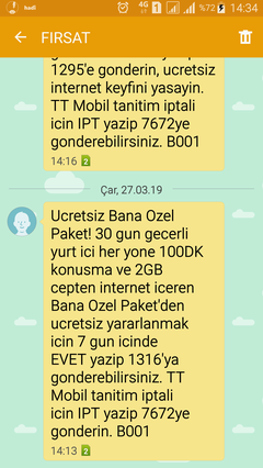 Vodafone Yanımda Bana Ne Var Surekli Sürpriz Çıkması