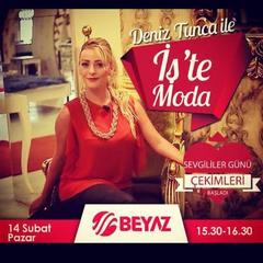 Deniz Tunca İş'te Moda tv programı resimleri