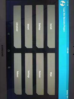 Samsung tab2 10.1 tablete rom atarken çuvalladim. Yardim