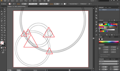  Adobe Illustrator CS6 üst üste gelen çizgileri silmek.