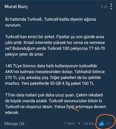 19 yılın sonunda ilk defa operatörümü değiştirdim, elveda Türkcell