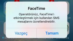  Sürekli gelen imessage etkinleştirme uyarısı