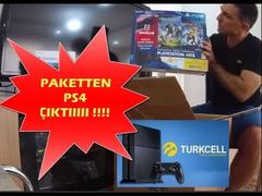 video PS4 PAKET AÇILIŞI Turkcell Sony Playstation 4 oyun konsolu dağıtmış  bende aldım | DonanımHaber Forum