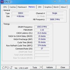 4 gb ddr4 CL 15 ram bilgisayarımda çalışır mı ?