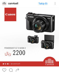  ★★  CANON POWERSHOT G7 X MARK II ->2016<- [ANA KONU]  ★★