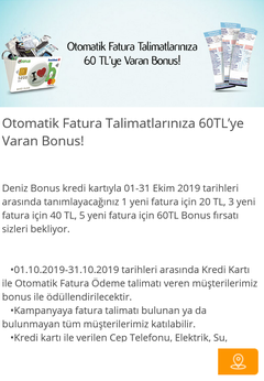 Otomatik Ödeme Talimatı Kampanyaları (Tüm bankalar)