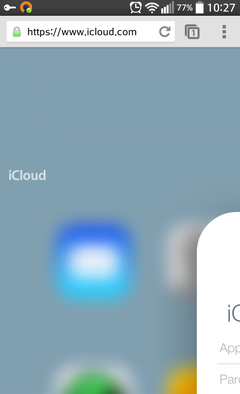  icloud.com'u masaüstü gibi açabilen telefon?