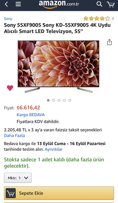 55 veya 65 inch 4k tavsiye. İşin içinden çıkamadık :)