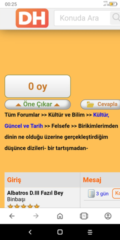 Birikimlerimden dinin ne olduğu üzerine gerçekleştirdiğim düşünce dizileri- bir tartışmadan-