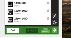 google chrome ekran boyutu degistirme