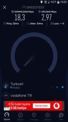 TÜM OPERATÖRLER 4,5G HIZ TESTİ [ANA KONU] 5G YE DOĞRU ADIM ADIM